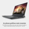 Notebook Gamer Dell G15 Intel Core i5 13ª Geração, 8GB RAM, 512GB SSD RTX3050 - G15-i1300-A25P
