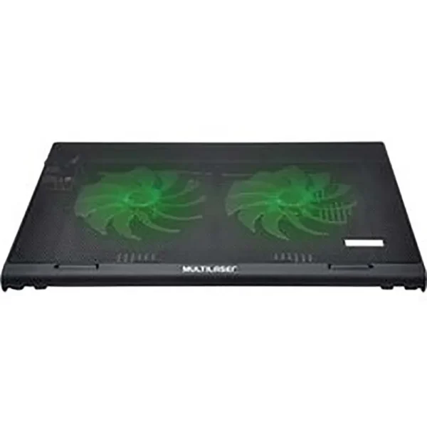 Suporte para Notebook Multilaser Warrior AC267 Power Cooler Gamer - até 17 - 2 Portas USB ventilador Suporte para Notebook Multilaser Warrior AC267 Power Cooler Gamer - até 17 - 2 Portas USB