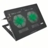 Suporte para Notebook Multilaser Warrior AC267 Power Cooler Gamer - até 17 - 2 verde Suporte para Notebook Multilaser Warrior AC267 Power Cooler Gamer - até 17 - 2 Portas USB