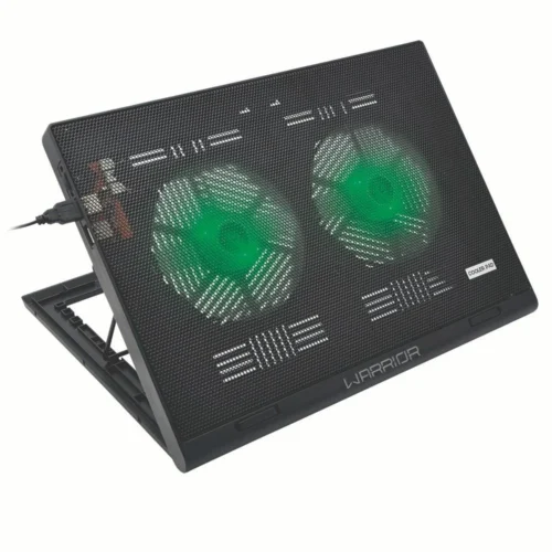 Suporte para Notebook Multilaser Warrior AC267 Power Cooler Gamer - até 17 - 2 Portas USB