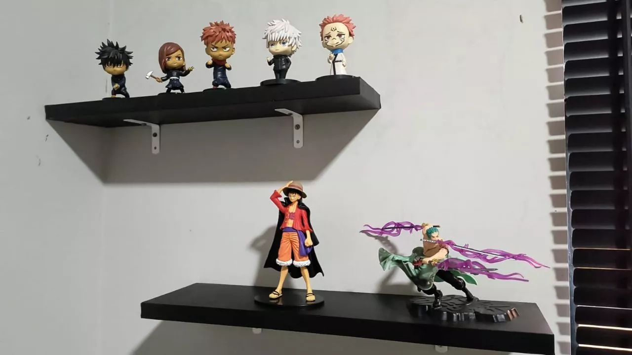 Action Figure Monkey D. Luffy One Piece 28cm/Luffy Imperador One Piece - Imagem 4